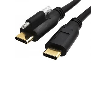 10Gbps Gen2 USB3.1 Type-C Male to Male Cable With Single Screw
