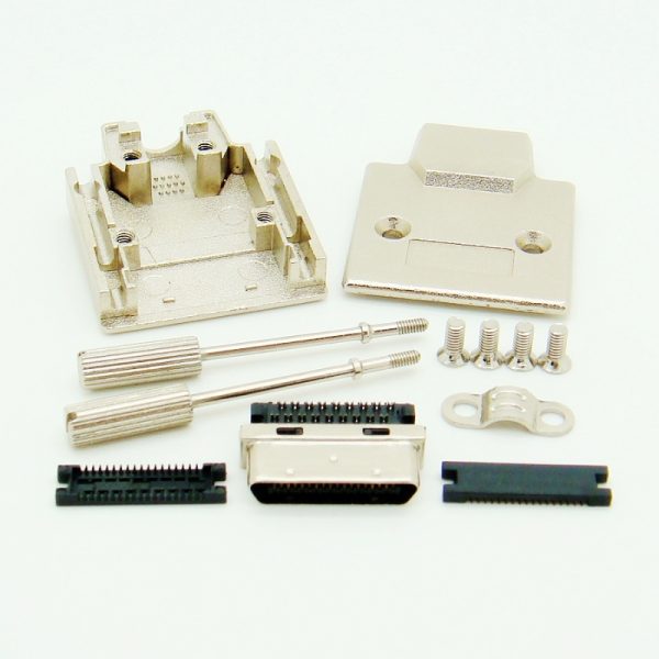 0.8шаг мм VHDCI 36 pin male IDC Connector