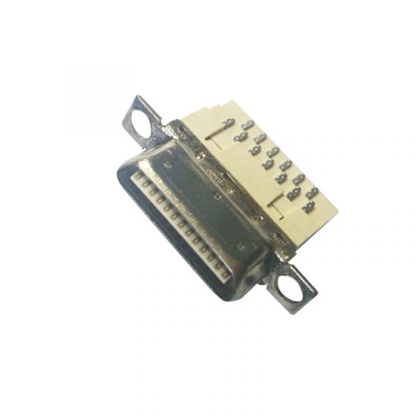 1.0mm Pitch 26 pin VHDCI solder SCSI Connector
