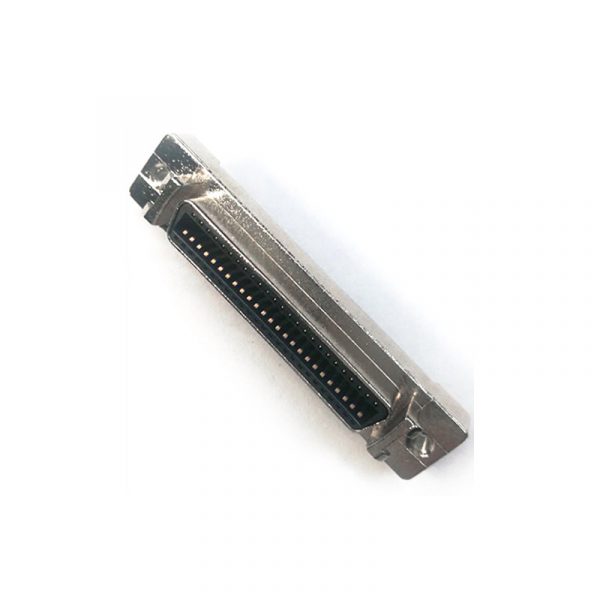 1.27 pitch MDR 50 pin female vertical mount Connector