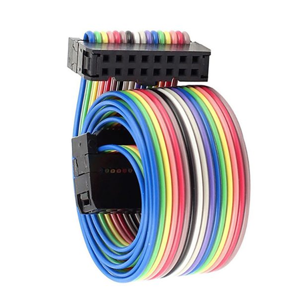 1.27mm 피치 16 pin IDC Connectors Cable