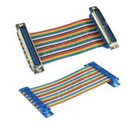 2.54mm pitch DB37 connector ribbon flat Cable
