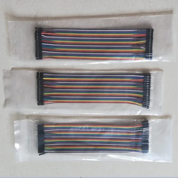 40 Piece Solderless Ribbon Dupont Jumper Cable