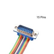 DB15 Male to Male Serial Ribbon Flat Cable