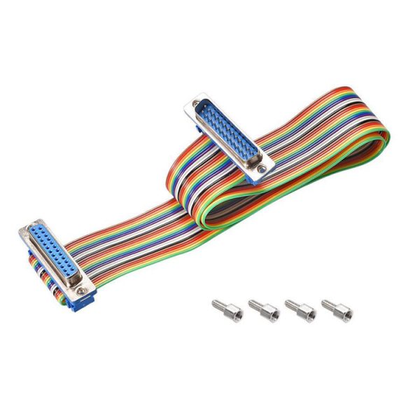 DB25 RS232 Male to Female Ribbon Cable