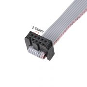 DB9Ženský konektor k IDC 10 pin plochý plochý kabel