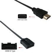 HDTV HDMI A to HDMI E type Car Cable
