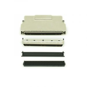 HPCN 100 pin SCSI-II Connector with Metal Cover