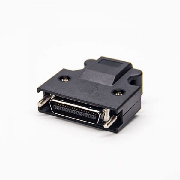 Connecteur SCSI 36 broches à ruban Mini D à vis