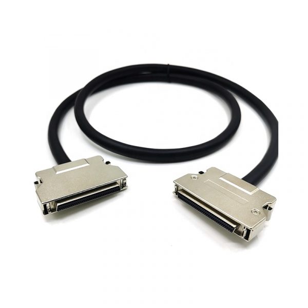 High Density 68 ways female to female SCSI Cable