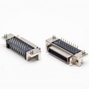 90 degree MDR36 Pin Female Connector