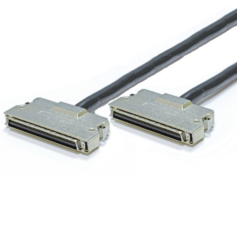 MDR100 pin to MC100 pin Cable with Latch Clip