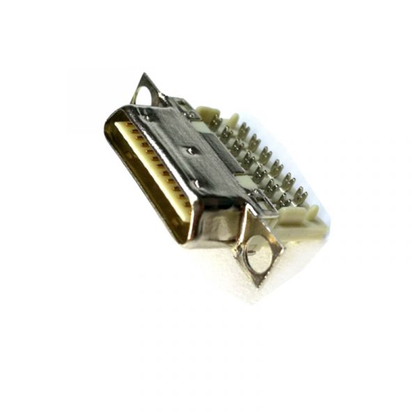 피치 1.0mm VHDCI 26 핀 수 커넥터