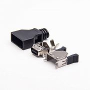 SCSI CEN-TYPE 14 Pin Male Connector with latch clip