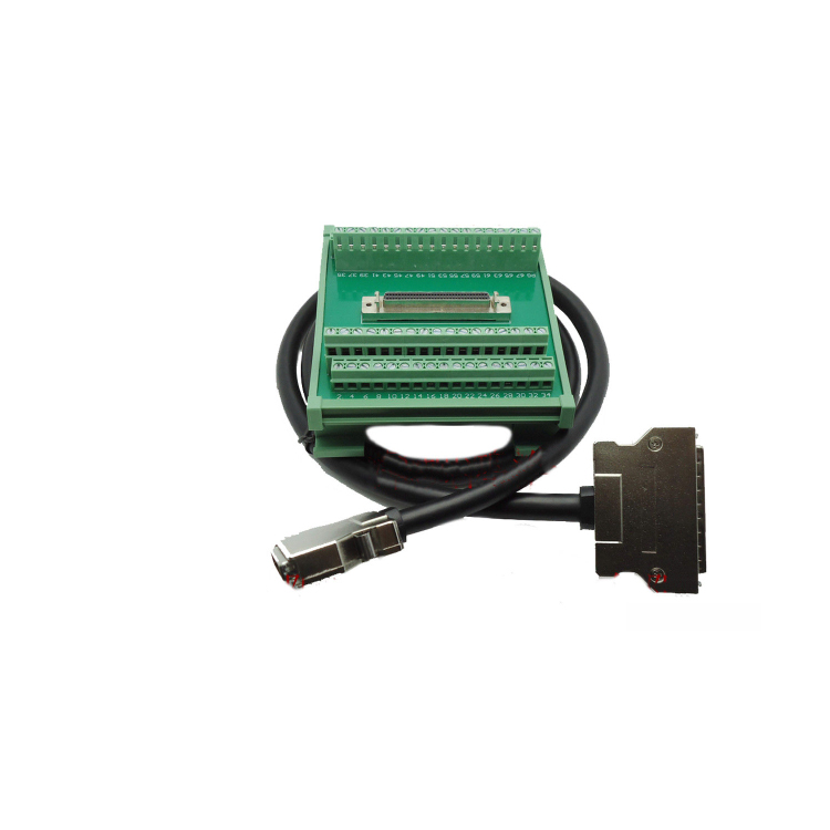 SCSI 68 Cable adaptador de bloques de terminales de conector pin