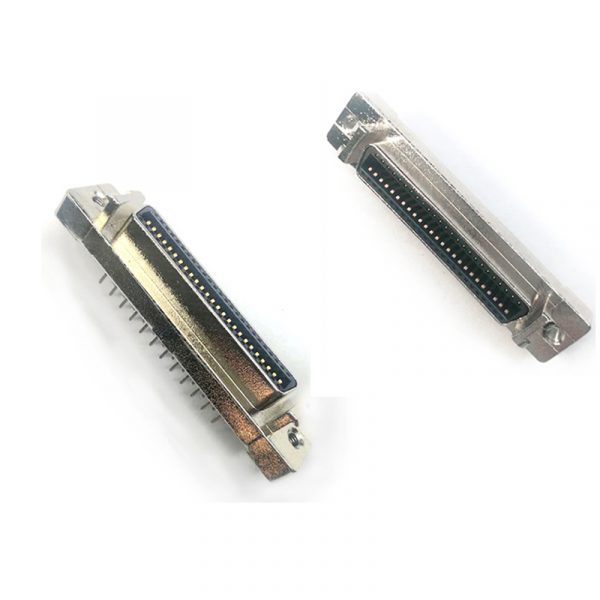 Vertical MDR 50 Pin Female PCB SCSI Connector