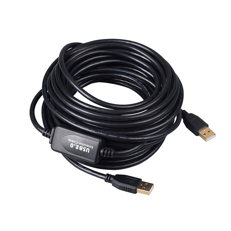 33ft 10M USB 2.0 Aktives Booster-Kabel von einem Stecker zu einem männlichen
