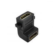90 Degree HDMI Female to Female Adapter for Wall Panel HDTV