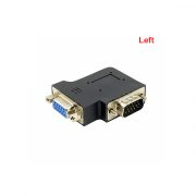 90 degree Right angle VGA male to female Adapter
