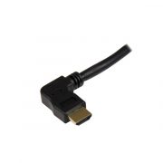 90 degree left angle HDMI male to male cable