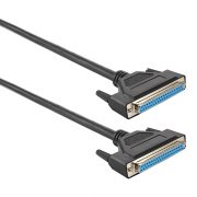 DB25 hona till hona RS232 seriell modem DTE-kabel 37 Placera DB37 seriell enhetskabel
