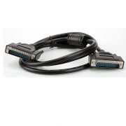 D- فرعي 25 pos DB25 male to male serial Modem Cable