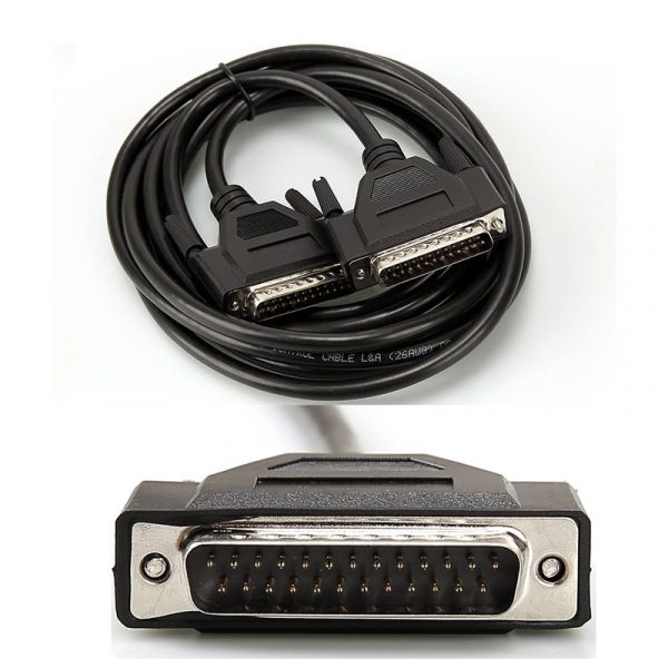 Stecker-zu-Stecker-Mini-Geschlechts-Ladeadapter verfügt über zwei DB25-Stecker 25 Serielles IEEE-1284-Kabel von Stecker zu Stecker