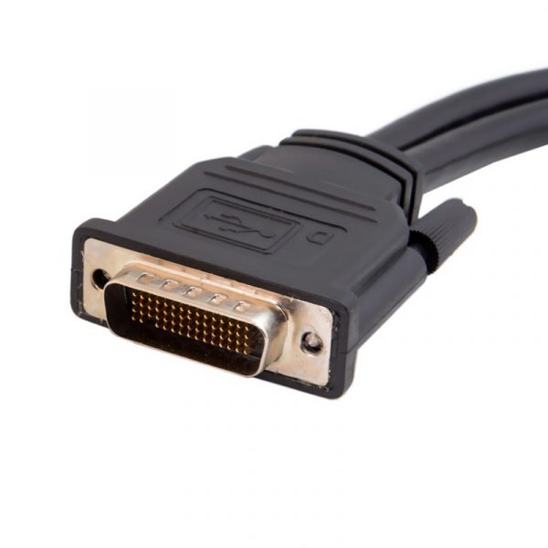 DMS-59 to Dual DisplayPort Splitter Y splitter Cable