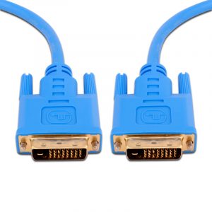 DVI 24+1 25 Pin Male to Male Dual Link video Cable