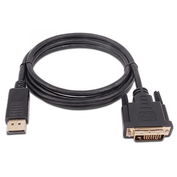 DisplayPort Male to DVI Male Adapter Cable