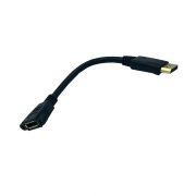 DisplayPort Panel Mount extension face plate Cable