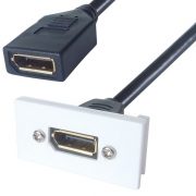 Displayport female coupler Cable with screw hole