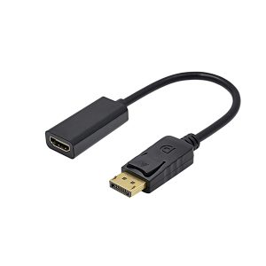 DisplayPort male to Female HDMI 1080P Converter Cable