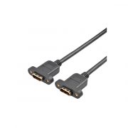 HDMI Type A Female to Female Screw Panel Mount Cable