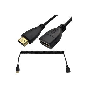 Prodlužovací video kabel HDMI Male to Female Spring