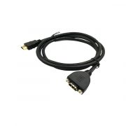 HDMI Male to Female Mount Cable With Screw Hole Lock