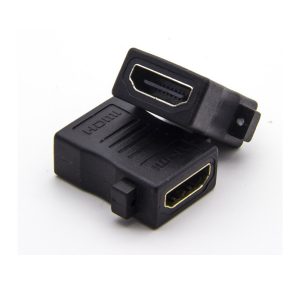 HDMI 2.0 ロックねじパネル付きメス - メス変換器