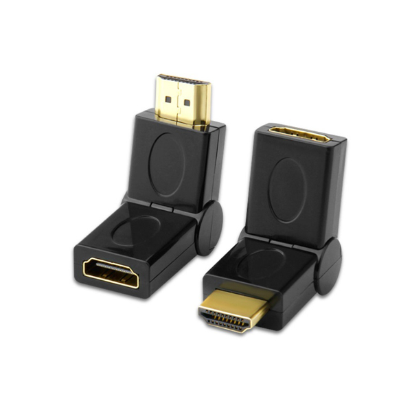 HDMI Male To Female Elbow rotation 90-360 Degree Adapter