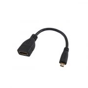 Micro HDMI Type D male to HDMI Type A female Cable