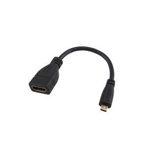 Kabel męski Micro HDMI typu D na kabel żeński HDMI typu A