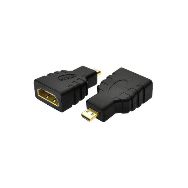 HDMI Type D male to HDMI Type A female adapter