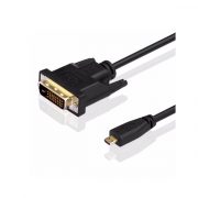 Micro HDMI to DVI-D 24 1 Pin Male to Male Cable