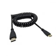 HDMI With Ethernet Spiral Coiled Cable