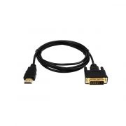 HDMI plug to DVI 24+1 male video cable