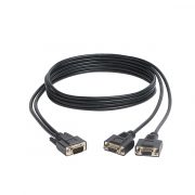 HD15 male to dual female VGA Monitor Splitter Cable