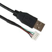 Internal Motherboard 1.25mm pitch 5 Pin to USB male Cable