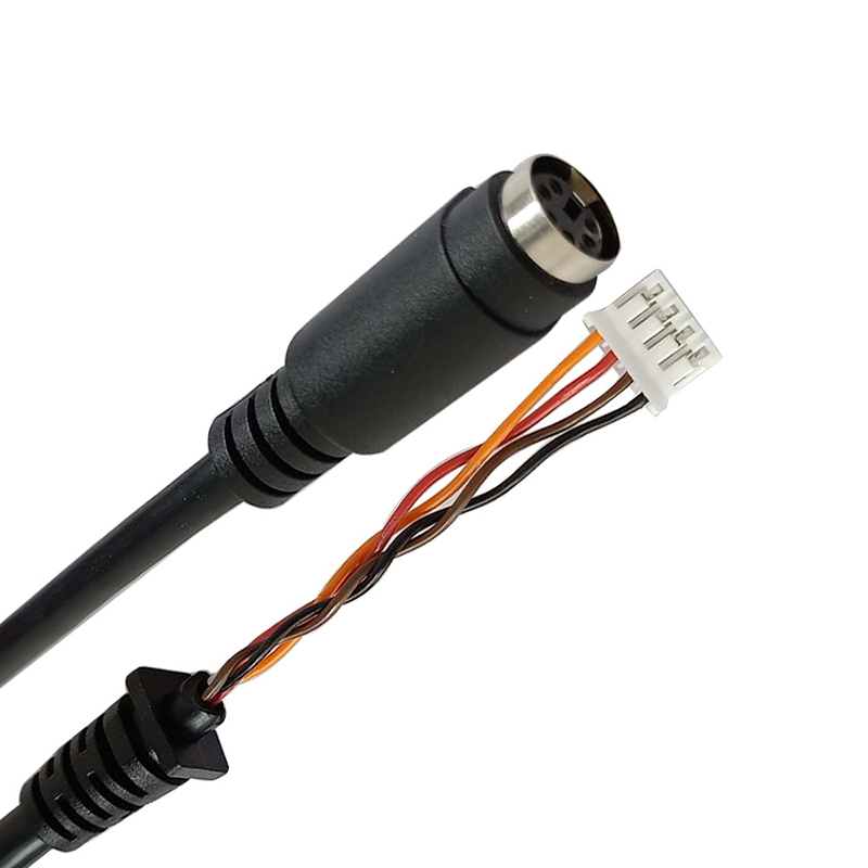 PS2 Mini Din6 female to 4P PH2.0 terminal Cable