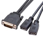LFH59 DMS59M to dual Displayport Graphics Card Cable