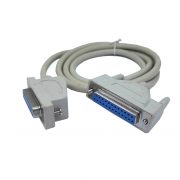 Left Angle DB25 female Connector extension Cable