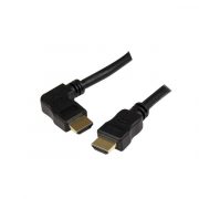 Câble HDMI A mâle à mâle à angle gauche